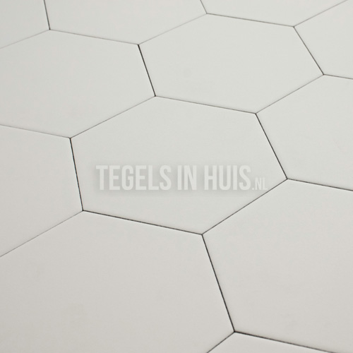 Verplicht Met name Heel veel goeds Hexagon wit 14,2x16,4 - Hexagonaal Zeshoekig hexagontegel | Tegels in Huis  - De goedkoopste tegeloutlet van NL