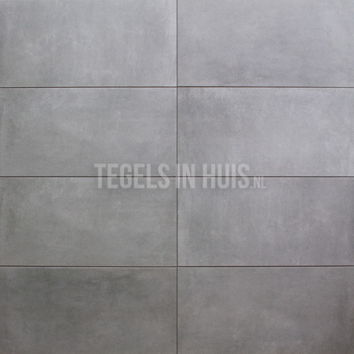 Vloertegel/Wandtegel grijs 30x60 cm full body | Tegels in Huis De goedkoopste tegeloutlet van NL