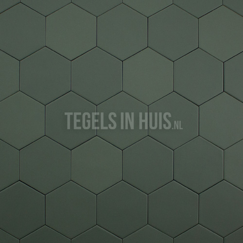 Tips Illustreren Inwoner Vloertegel Hexagon 11,6x10,1 mat donker groen | Tegels in Huis - De  goedkoopste tegeloutlet van NL