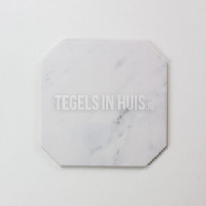 vloertegel octagon marmerlook wit 20x20