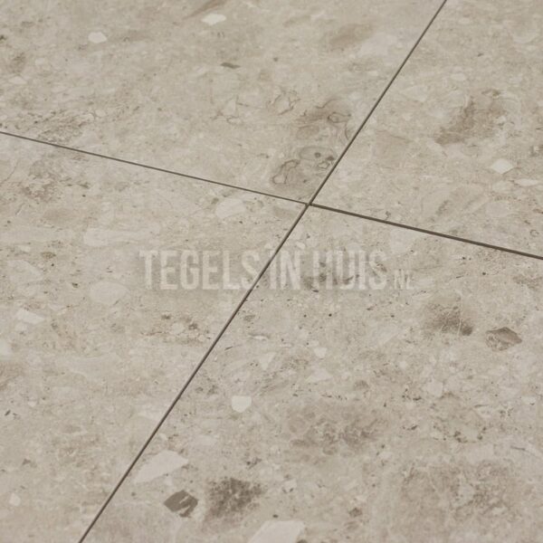 vloertegel g stone terrazzo zand 60x60 r10 gerectificeerd full body