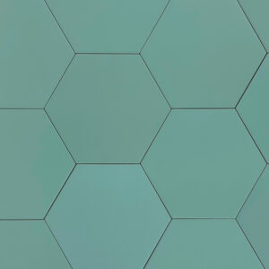 vloertegel / wandtegel hexagon coimbra jade groen 17,5x20