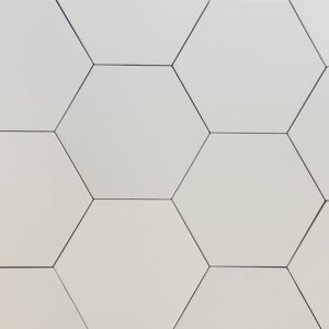 vloertegel / wandtegel hexagon coimbra wit 17,5x20