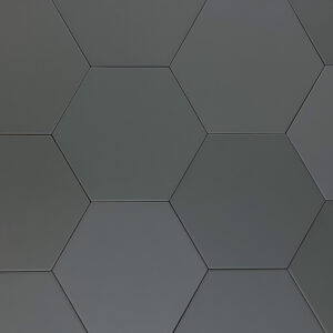 vloertegel / wandtegel hexagon coimbra zwart 17,5x20