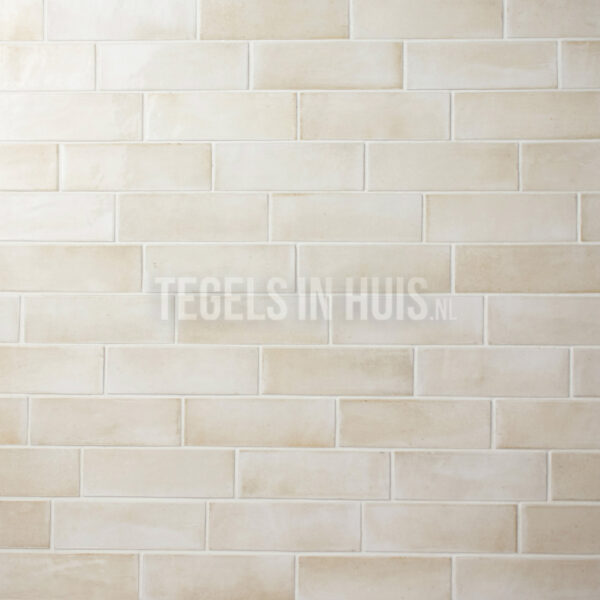 wandtegel coco beige canvas glans 5x15