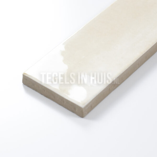 wandtegel coco beige canvas glans 5x15