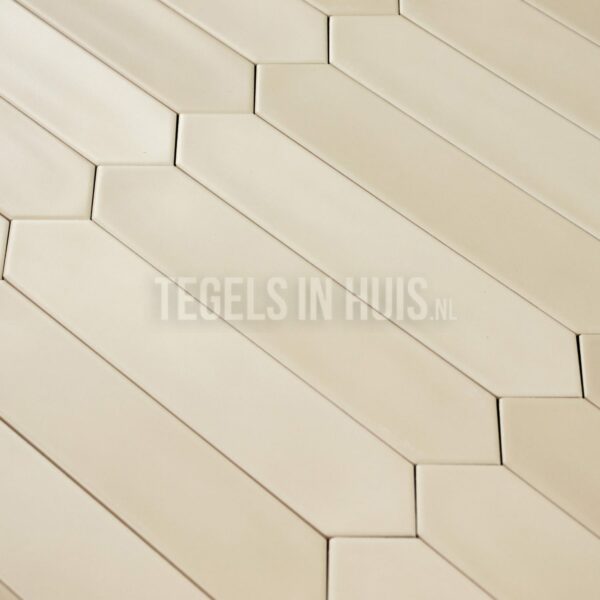 wandtegel hexagon lanse beige 5x25