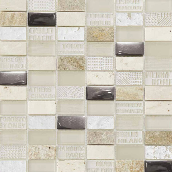 mozaiek city beige 30x30 (minimale afname 11 stuks)