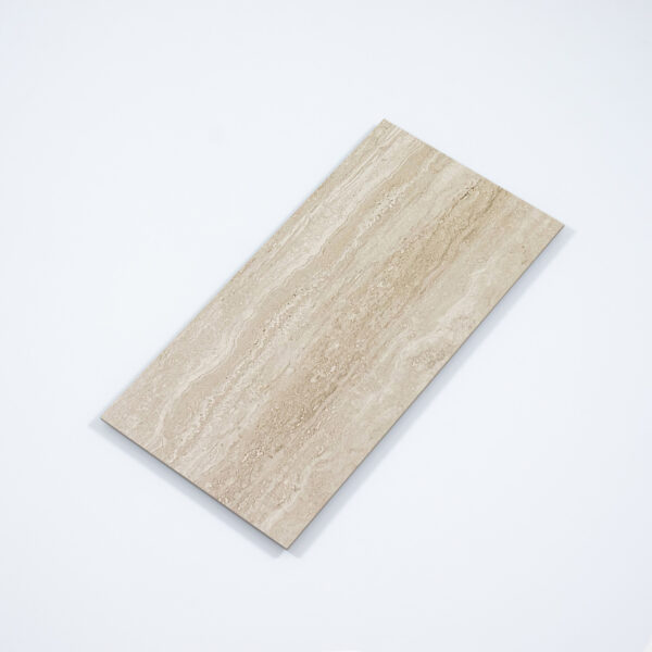 vloertegel / wandtegel travertine creme 59.7x119.6 gerectificeerd