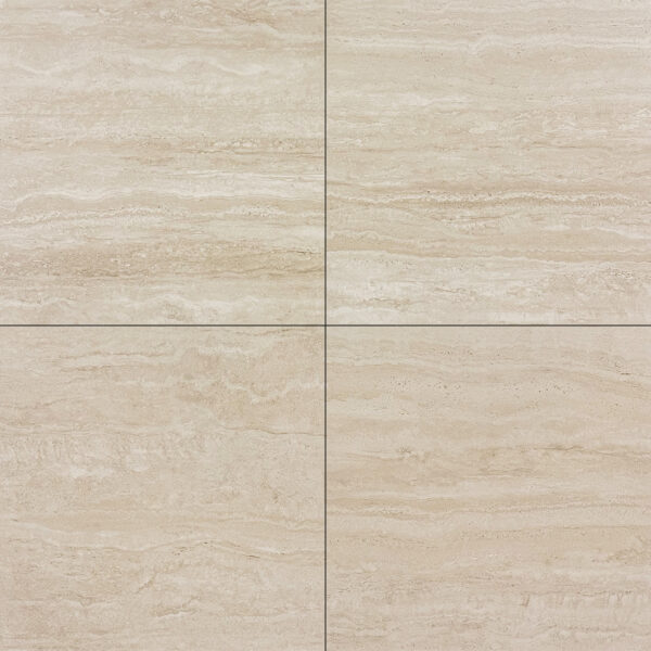 vloertegel / wandtegel travertine creme 59.7x59.7 gerectificeerd