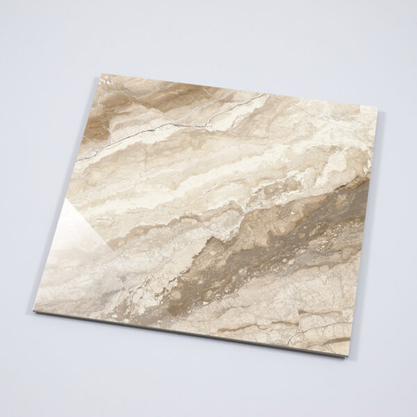 vloertegel / wandtegel rialto avorio goud gepolijst 120x120 gerectificeerd (min afname 14.4 m2)